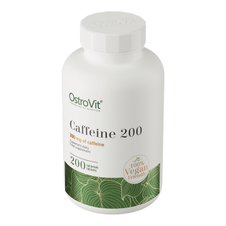 Cafeină OstroVit Caffeine 200mg 200 tablete