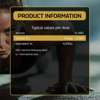 Healthspan Elite Vitamina D3 Spray 4000 IU 15 ml