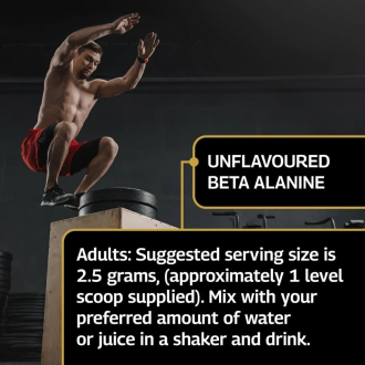 Beta alanină Healthspan Elite All Blacks Beta-Alanine 250 g