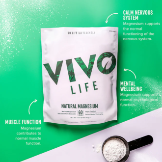 Magneziu Vivo Life Marine Magnesium 60g