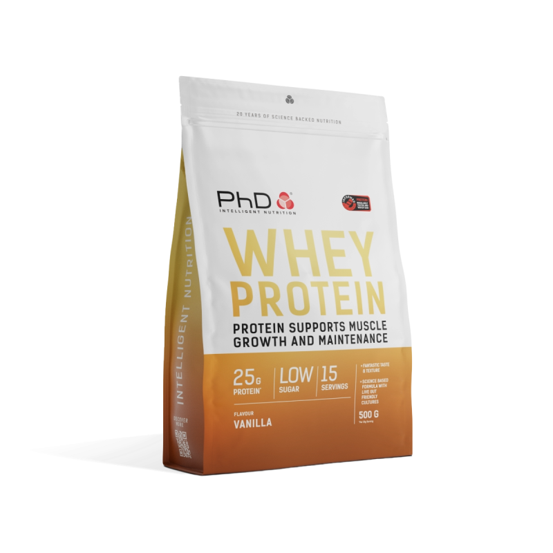 Proteina din Zer PhD Whey Protein 1kg Vanilla