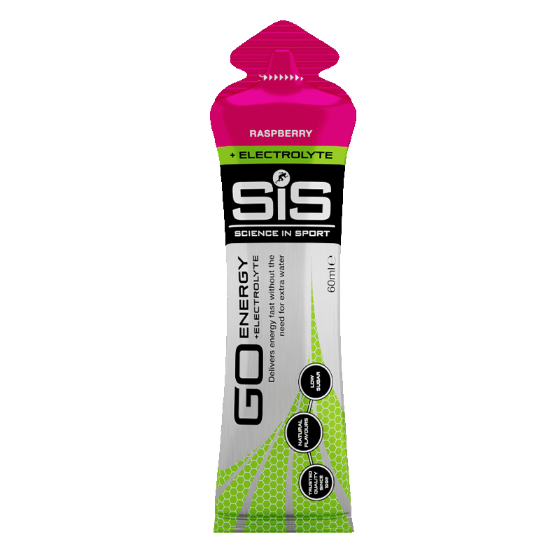 Gel Energizant SiS Go Energy + Electrolyte Gel Raspberry 60ml