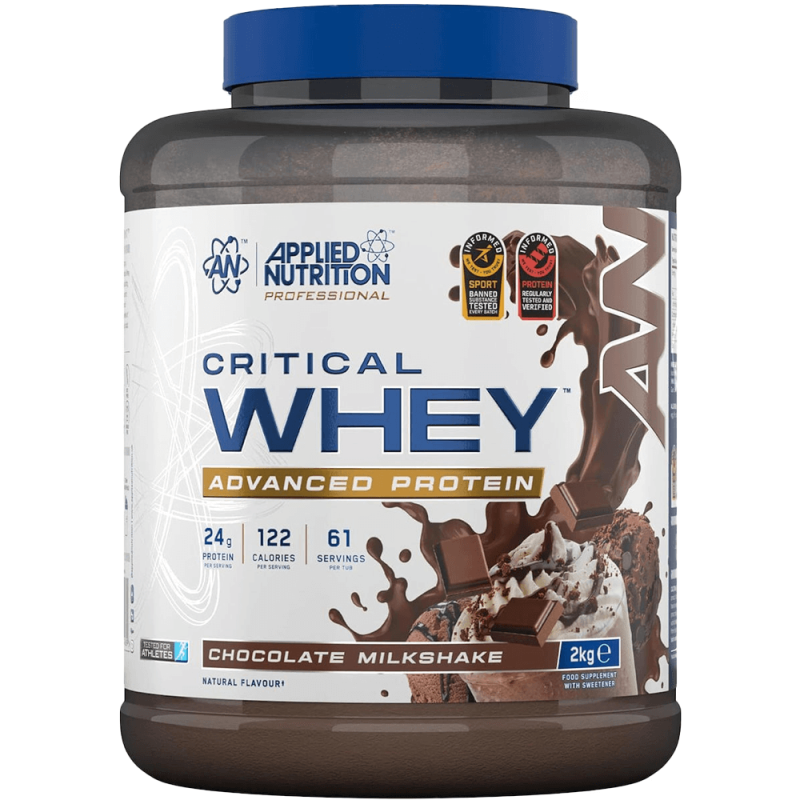 Applied Nutrition Critical Whey Proteine din Zer 2kg Chocolate Milkshake