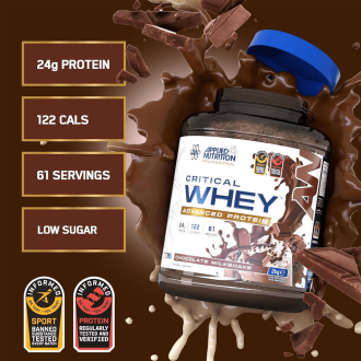 Applied Nutrition Critical Whey Chocolate Milkshake 2kg