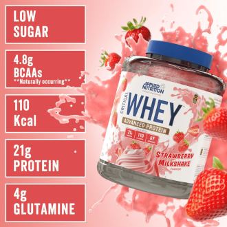 Applied Nutrition Critical Whey Strawberry Milkshake 2kg