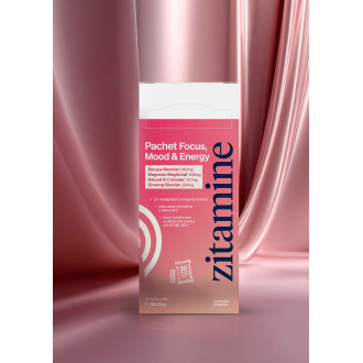Zitamine Focus, Mood & Energy Pack 30 plicuri x 4 capsule