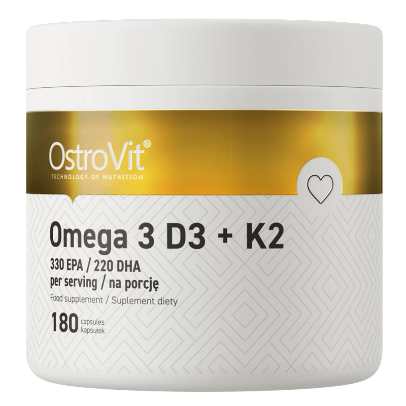 OstroVit Omega 3 + D3 + K2 180 capsule