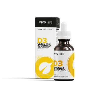 Vivo Vitamina D3 Lichidă 2000UI 50ml