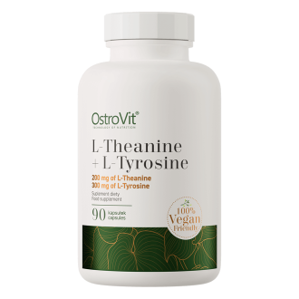 Teanină + Tirozină Ostrovit L-Theanine + L-Tyrosine VEGE 90 caps