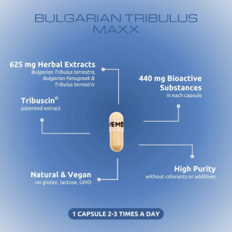 Tribulus VemoHerb Bulgarian Tribulus Maxx 60 caps