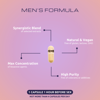 Supliment alimentar VemoHerb Men's Formula 24 caps