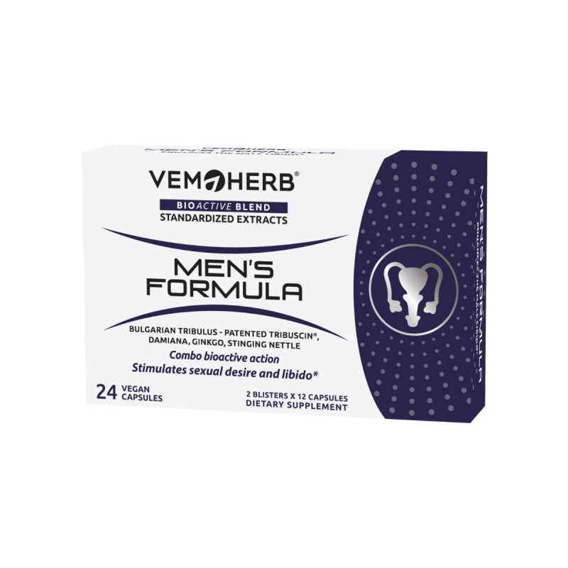 Supliment alimentar VemoHerb Men's Formula 24 caps