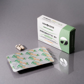 Complex Bacterii Vii VemoHerb Probiotic 8+ Immuno + Vitamina C 24 capsule