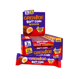 Cutie 18 Batoane Proteice Grenade Soft Core Protein Bar 45g