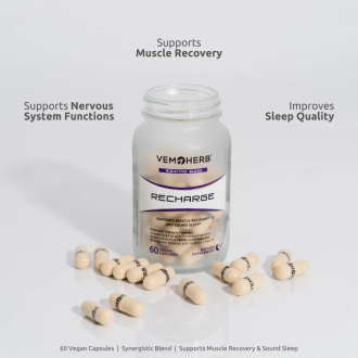 Supliment alimentar Pentru Somn VemoHerb Recharge 60 capsule