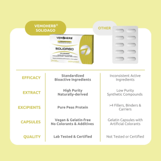 Extract de Splinuță VemoHerb Solidago 24 capsule