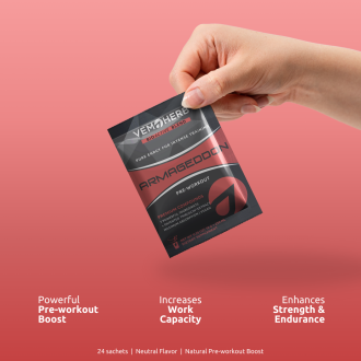 Pre Workout VemoHerb Armageddon 24 plicuri x 10g