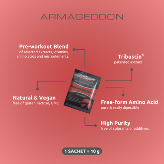 Pre Workout VemoHerb Armageddon 24 plicuri x 10g