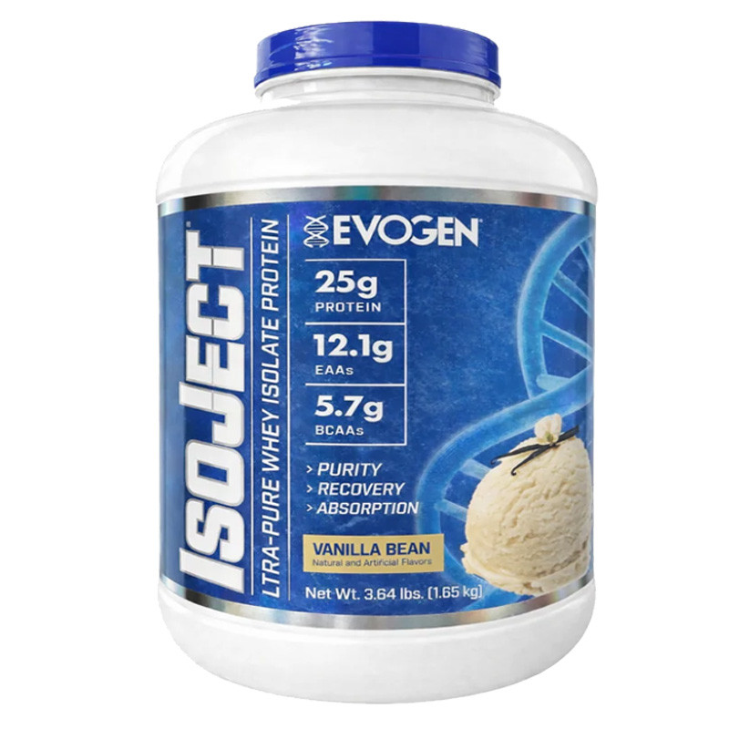 Izolat Proteic din Zer Evogen IsoJect 1.65kg Vanilla