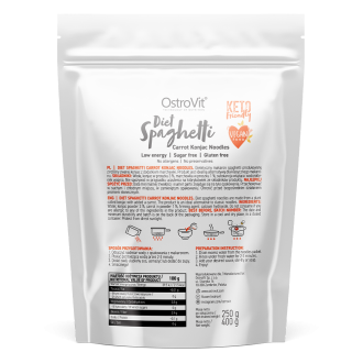 Paste Konjac OstroVit Diet Spaghetti Carrot Noodles 400 g