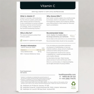 Vitamina C Healthspan Elite 500mg, 120 Tablete