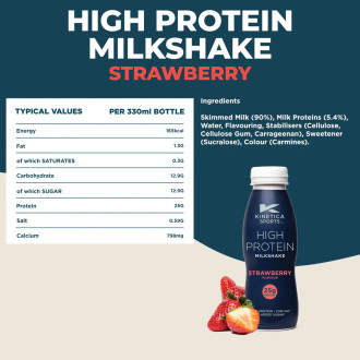 Kinetica High Protein Milkshake - 330ml