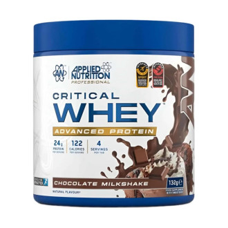 Applied Nutrition Critical Whey Proteine din Zer 132g hocolate Milkshake