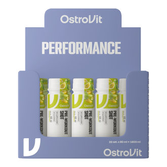 Cutie 20 Shoturi OstroVit Pre-Workout Shot 80ml