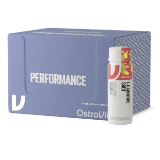 Cutie 20 Shoturi OstroVit L-Carnitină Lichidă 2500mg Shot 80ml (2)