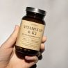 Nordbo Vitamina D3 (2500UI) & K2 & Magneziu Bisglicinat - 90 capsule