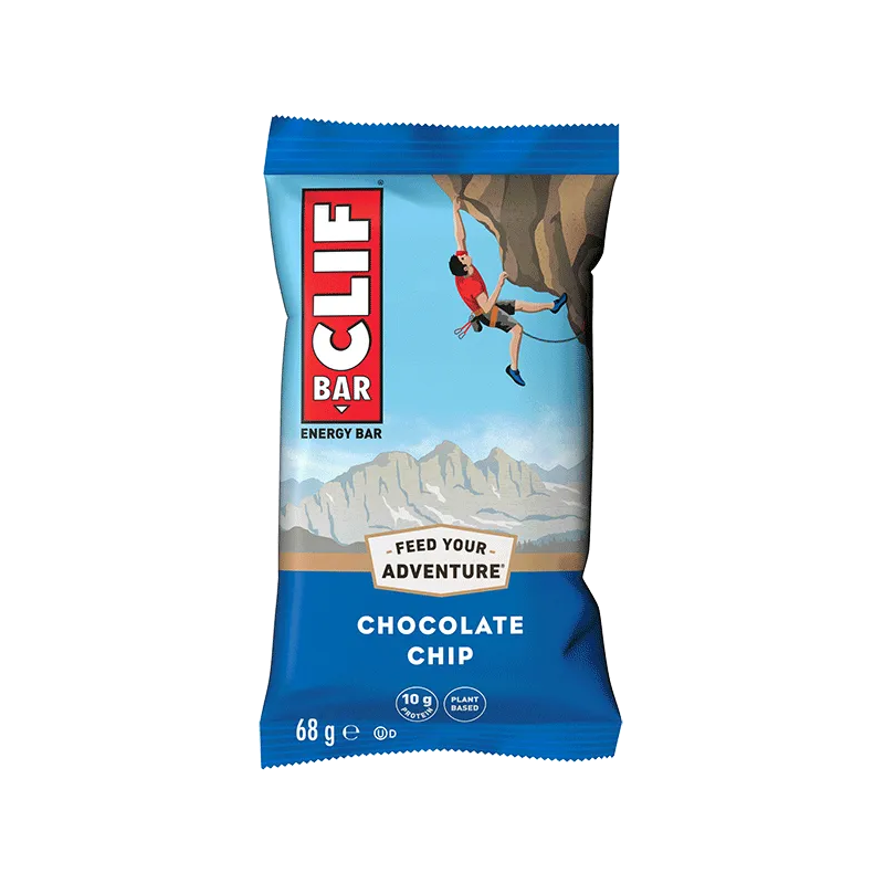 Baton din Ovăz CLIF Bar 68g Chocolate Chip