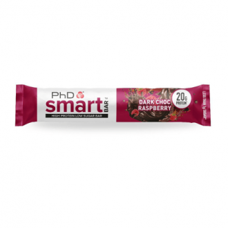 Baton Proteic PhD Smart Bar 64g Dark Chocolate Raspberry