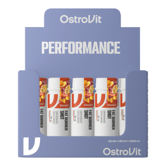Cutie 20 Shoturi OstroVit Fat Burner Extreme Shot 80ml
