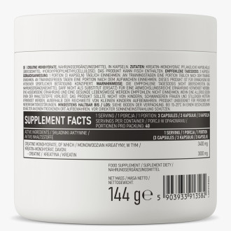 Creatină Monohidrat OstroVit Creatine Monohydrate 120 caps