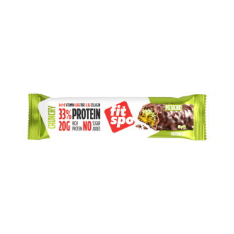 Baton Proteic FitSpo Crunchy Protein Bar 60g - Diverse Arome