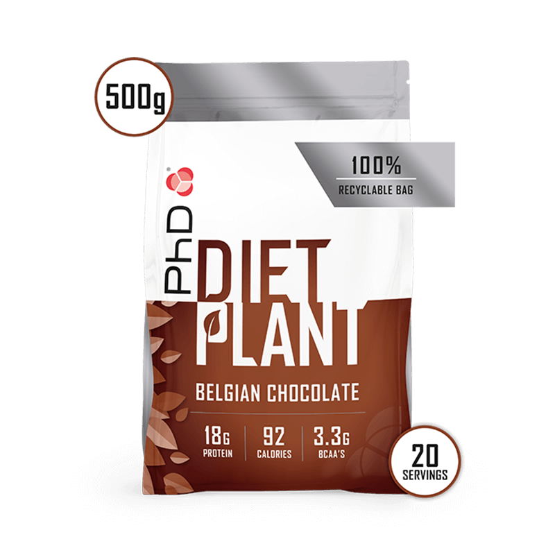 Proteina Vegana PhD Diet Plant Protein 500g Belgian Chocolate Proteina Vegana PhD Diet Plant Protein 500g Belgian Chocolate