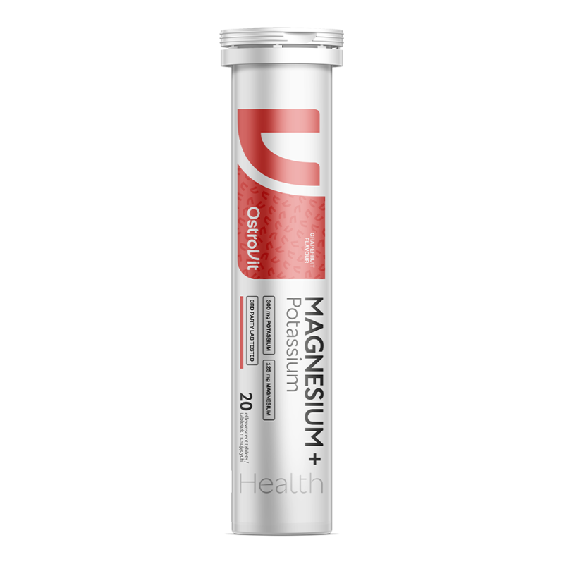OstroVit Magneziu și Potasiu 20 Tablete Efervescente