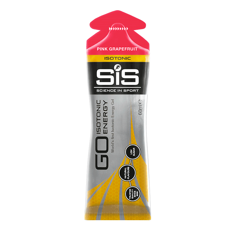 Gel Energizant SiS GO Isotonic Energy Gel 60ml Pink Grapefruit