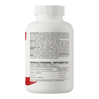 ZMA OstroVit MGZB Ultra 120 tablete