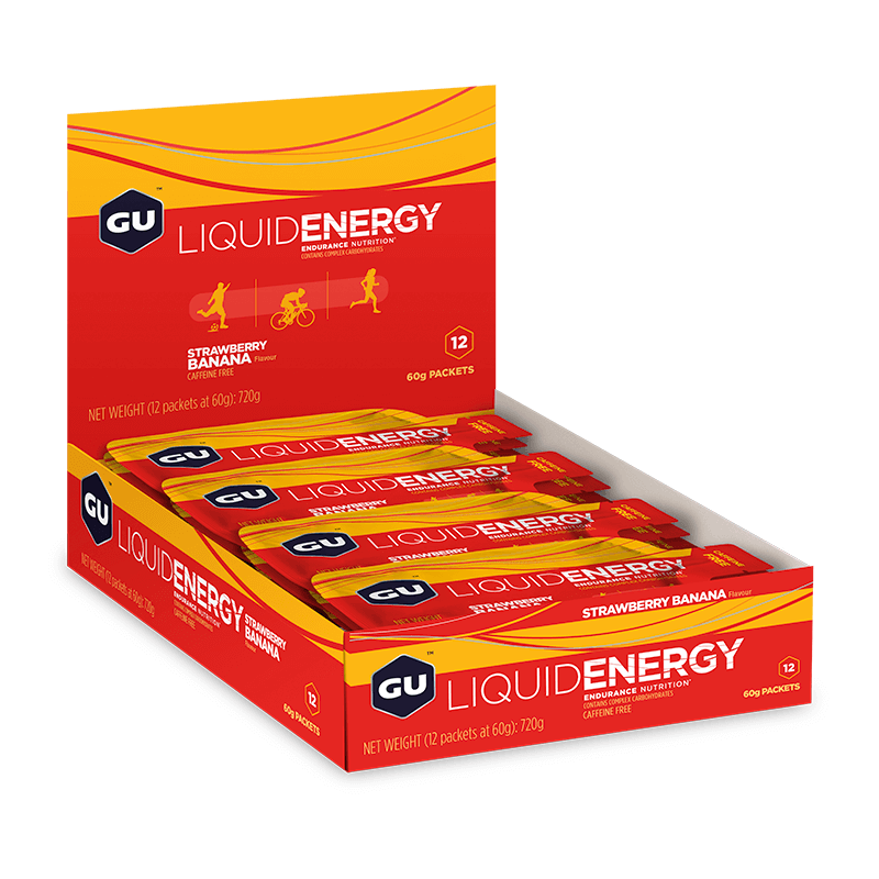 Cutie 12 Geluri Energizante GU LIQUID Energy 60g Strawberry Banana
