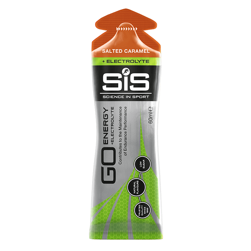 Gel Energizant SiS Go Energy + Electrolyte Gel 60ml Salted Caramel