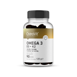 OstroVit Omega 3 + D3 + K2 90 capsule