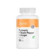 OstroVit Turmeric + Piper Negru + Ghimbir 90 tablete