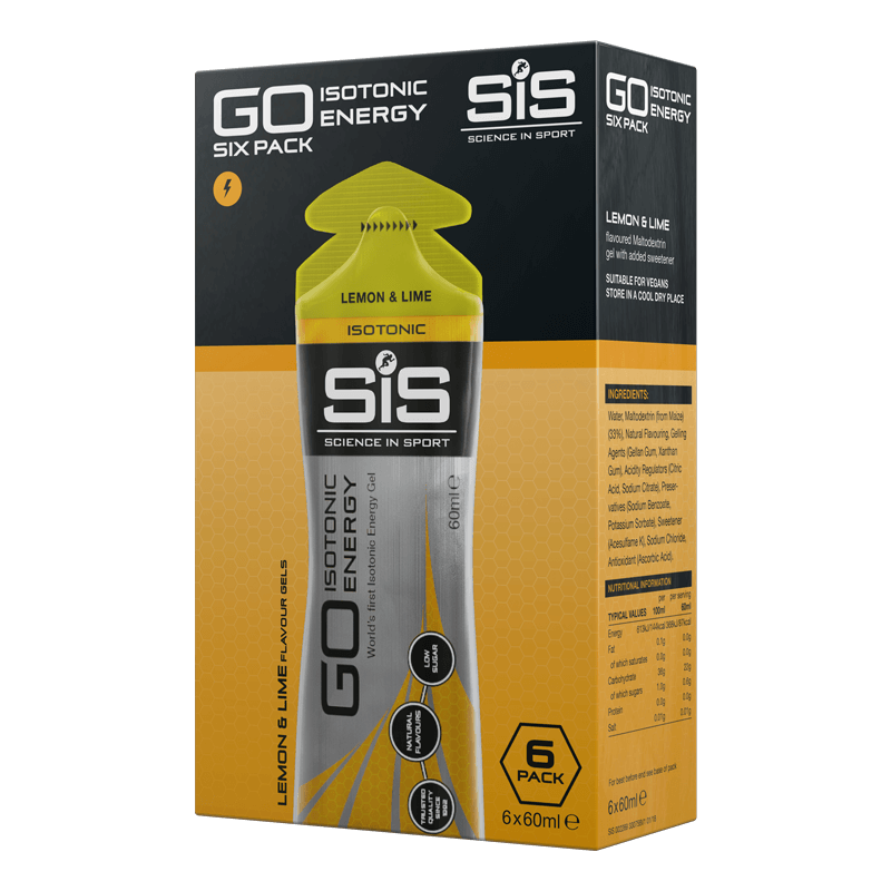 Gel Energizant SiS GO Isotonic Energy Gel 60ml 6 Pack