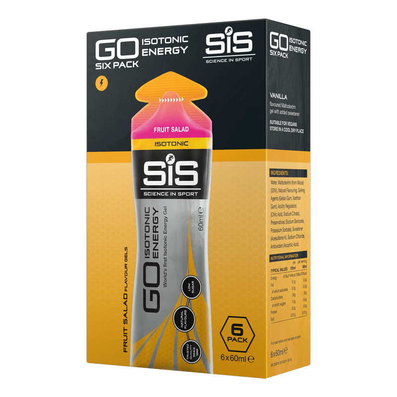 Gel Energizant SiS GO Isotonic Energy Gel 60ml 6 Pack