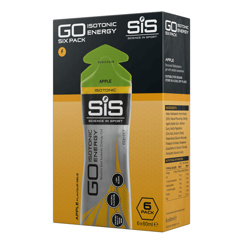 Gel Energizant SiS GO Isotonic Energy Gel 60ml 6 Pack