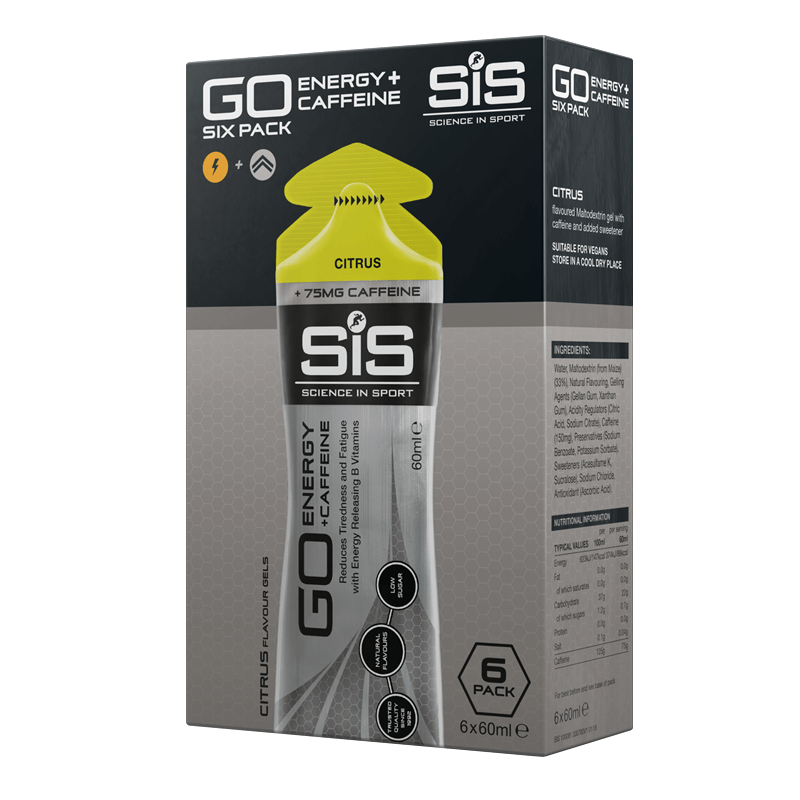 Gel Energizant SiS GO Energy + Caffeine Gel 60ml 6 Pack