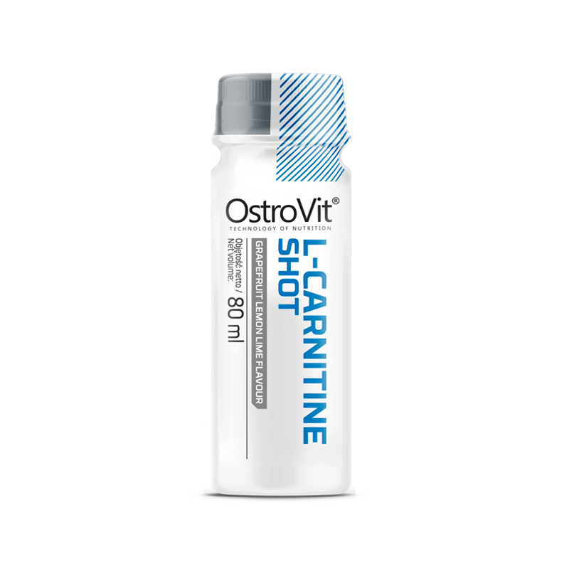 Cutie 20 Shoturi OstroVit L-Carnitină Lichidă 2500mg 80ml