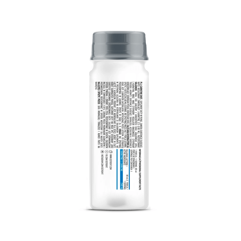 Cutie 20 Shoturi OstroVit L-Carnitină Lichidă 2500mg 80ml