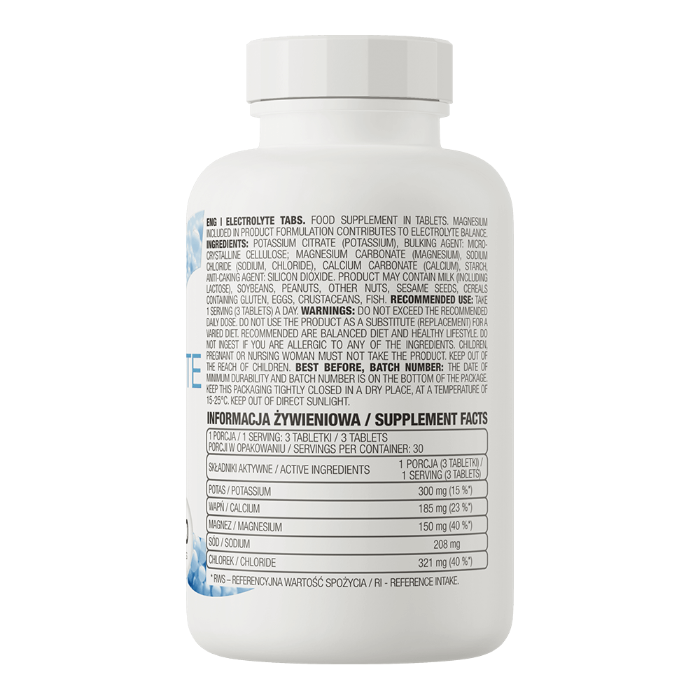 Electroliți tablete OstroVit Electrolyte 90 tabs